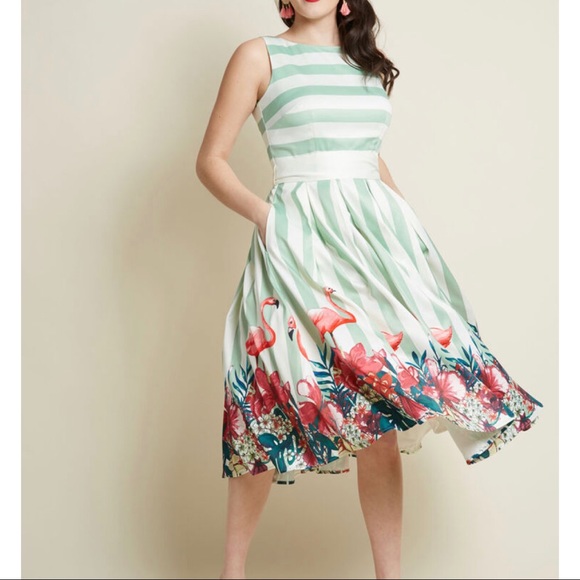 Collectif X ModCloth collab Vanessa dress XS NWT - Picture 6 of 6